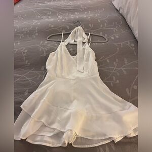 Size small white romper from Altar’d State.